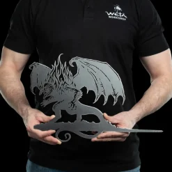 The Lord of the Rings - Balrog Corten Steel Metalbird Silhouette Decoration