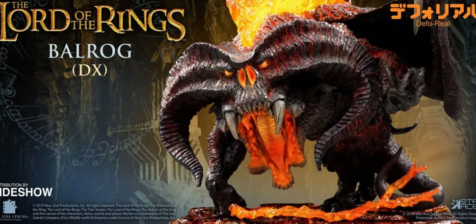 The Lord of the Rings - Balrog Defo-Real Deluxe 6” Vinyl Statue