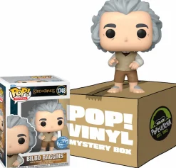 The Lord of the Rings - Bilbo Baggins Mystery Box (Includes Bilbo & 3 Exclusive Pop! Vinyl Figures)