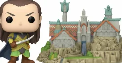 The Lord of the Rings - Elrond with Rivendell Pop! Town Vinyl Figure