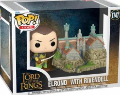The Lord of the Rings - Elrond with Rivendell Pop! Town Vinyl Figure