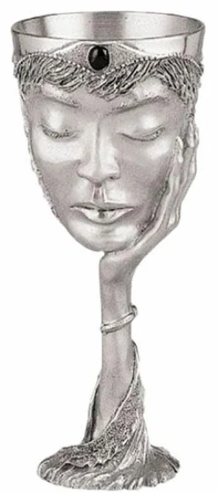 The Lord of the Rings - Galadriel 8” Pewter Goblet