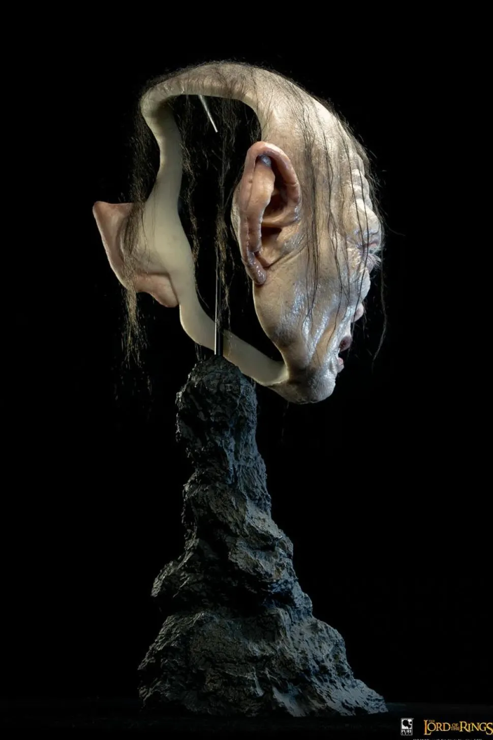 The Lord of the Rings - Gollum Art Mask 1:1 Scale Life-Size Bust