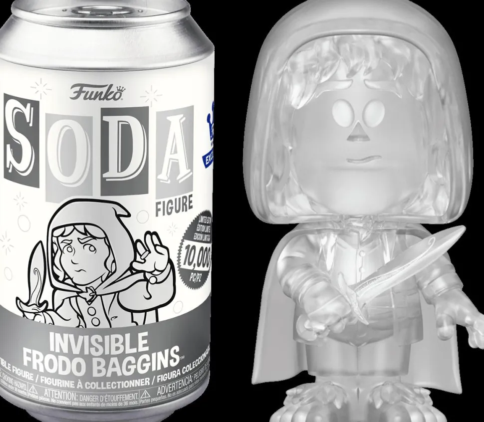 The Lord of the Rings - Invisible Frodo SODA Vinyl Figure (International Edition) (Funko / Popcultcha Exclusive)