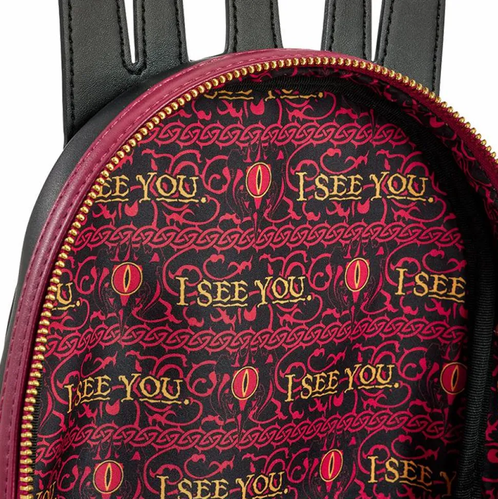 The Lord of the Rings - Sauron Lenticular 10" Faux Leather Mini Backpack