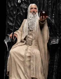The Lord of the Rings - Saruman the White on Throne 1/6th Scale Statue
