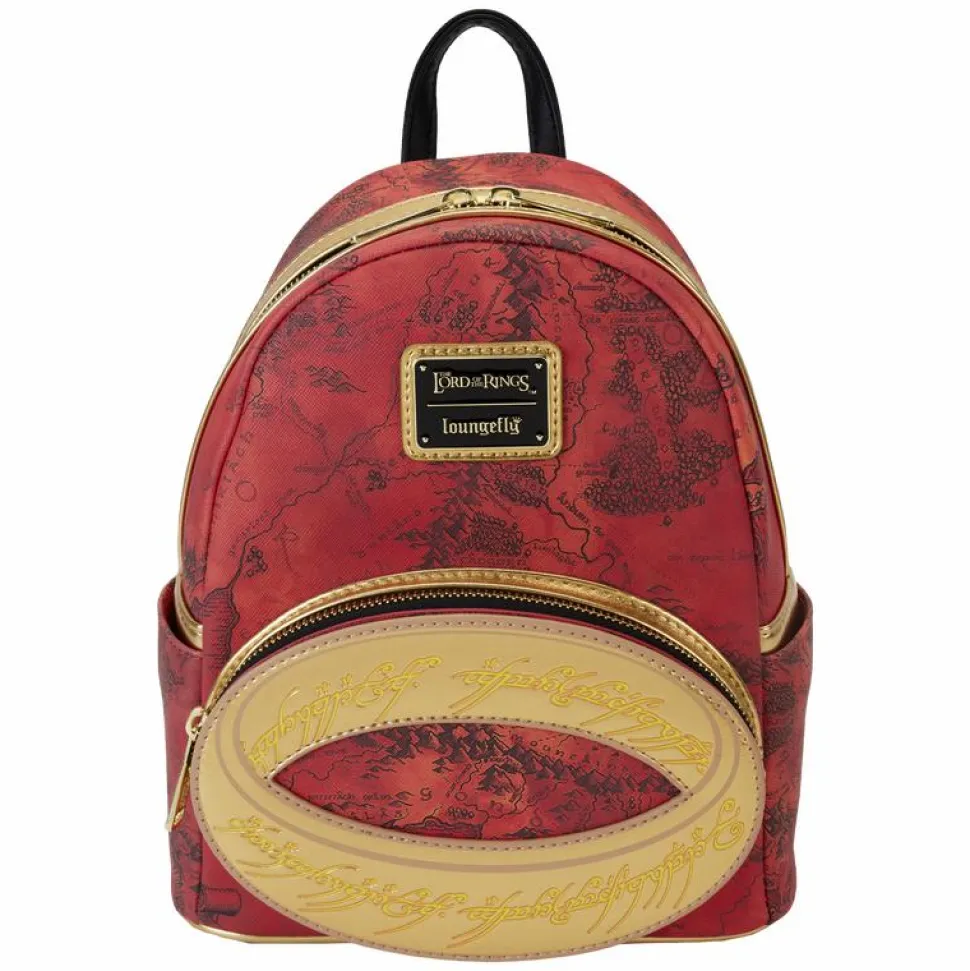 The Lord of the Rings - The One Ring Glow in the Dark 10" Faux Leather Mini Backpack