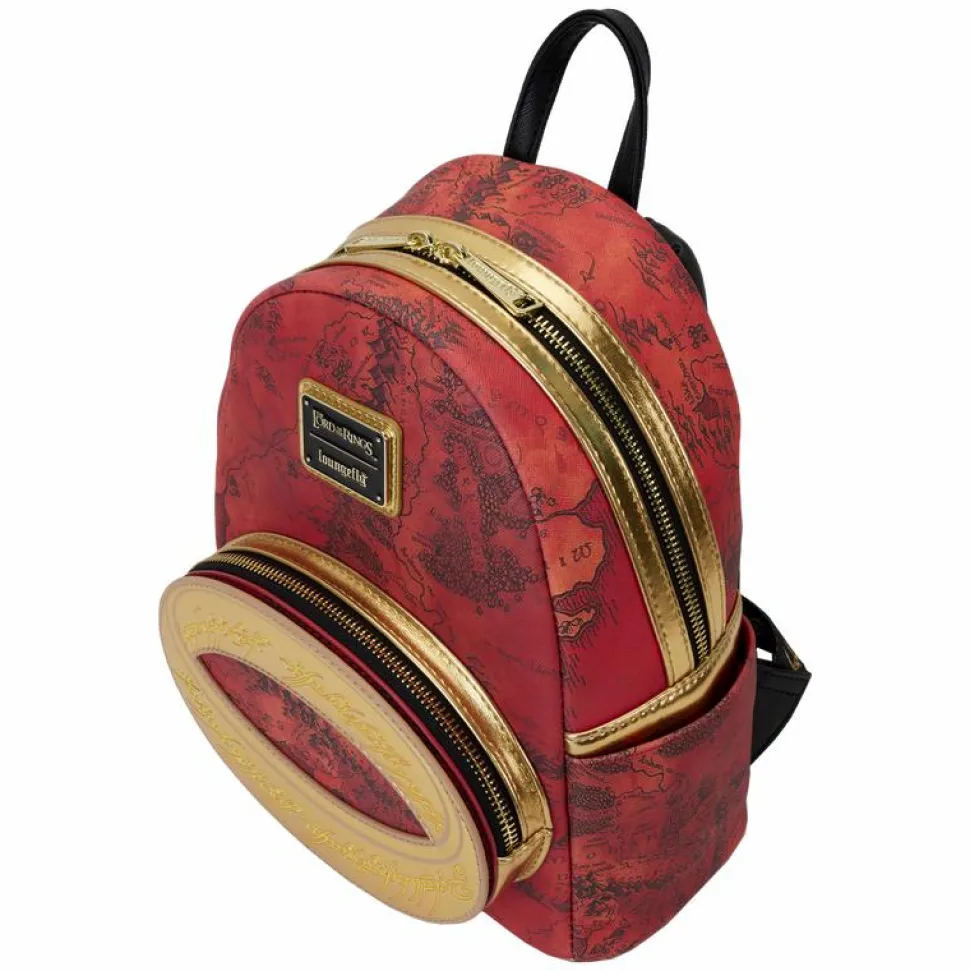 The Lord of the Rings - The One Ring Glow in the Dark 10" Faux Leather Mini Backpack