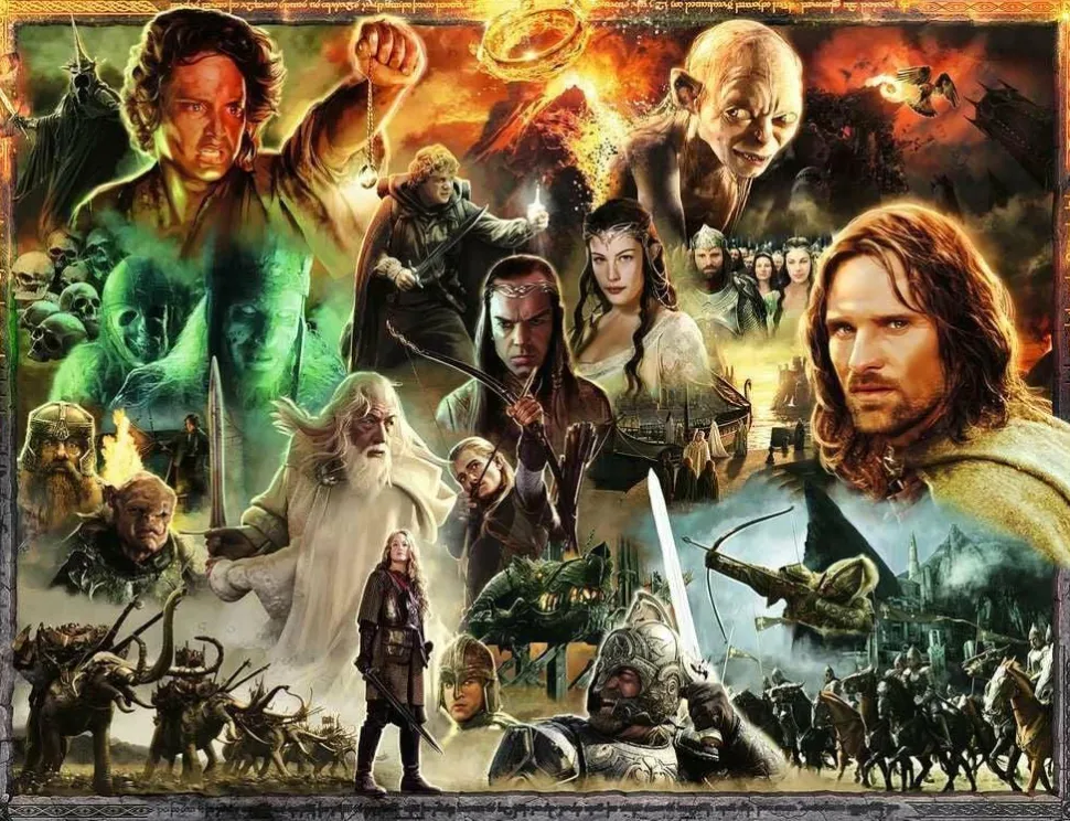 The Lord of the Rings - The Return of the King 2000 Piece Jigsaw Puzzle
