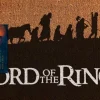 The Lord of the Rings - The Fellowship of the Ring Doormat