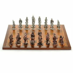The Lord of the Rings - War of the Rings Pewter Chess Set