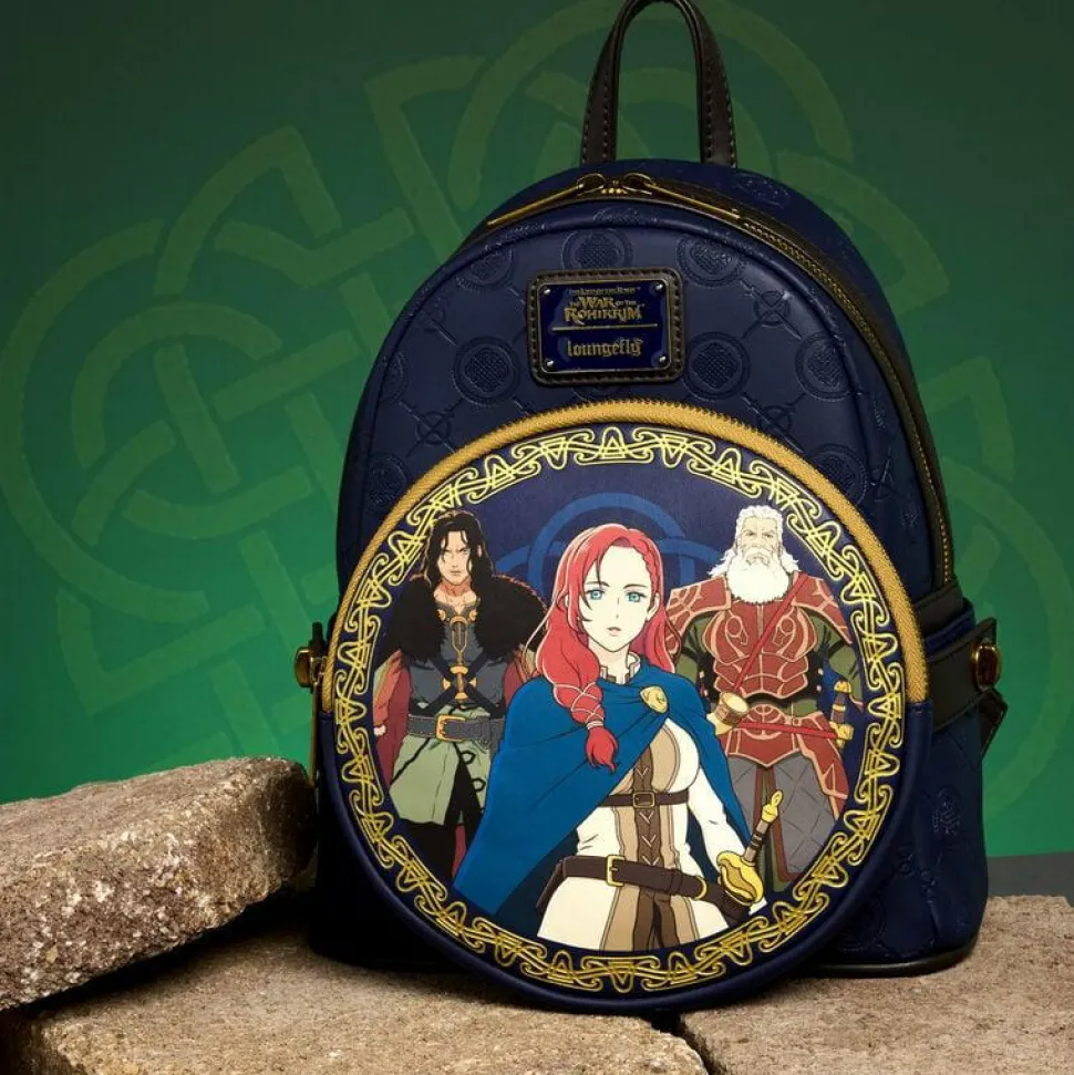 The Lord of the Rings - War of Rohirrim 10" Faux Leather Mini Backpack with Belt Bag