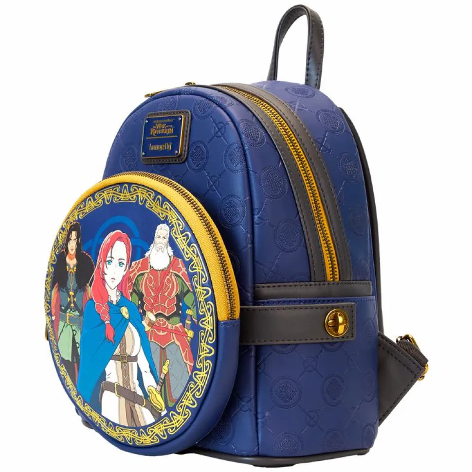 The Lord of the Rings - War of Rohirrim 10" Faux Leather Mini Backpack with Belt Bag