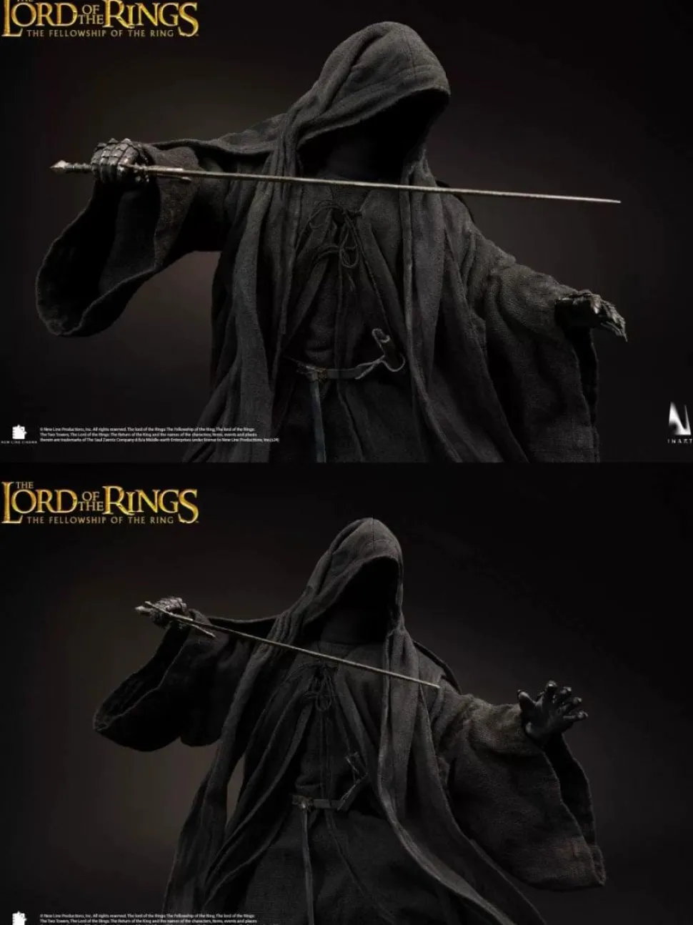 The Lord of the Rings: The Fellowship of the Ring - Nazgul (Ringwraith) INART 1/6th Scale Action Figure