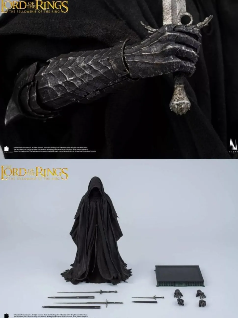 The Lord of the Rings: The Fellowship of the Ring - Nazgul (Ringwraith) INART 1/6th Scale Action Figure