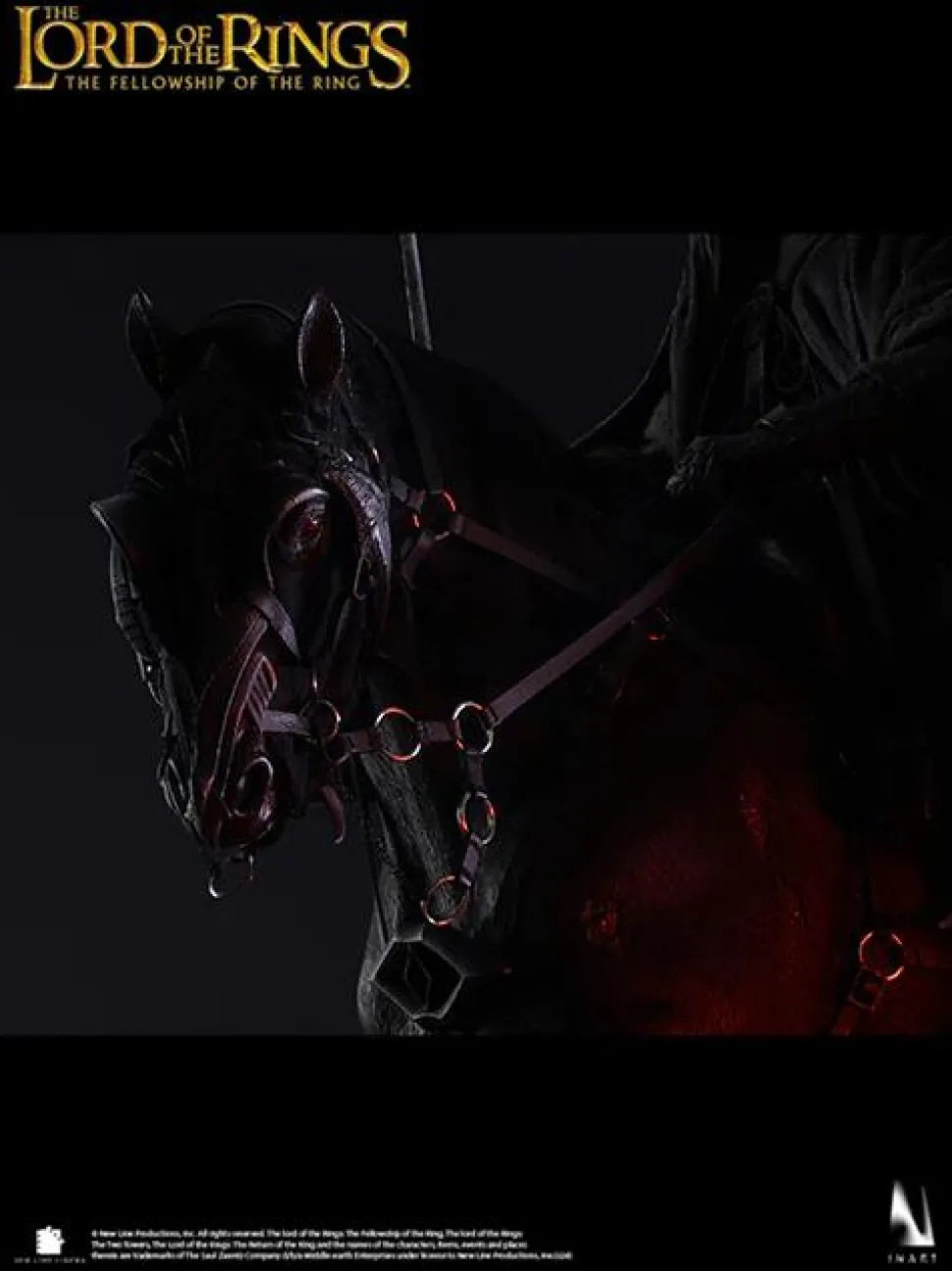 The Lord of the Rings: The Fellowship of the Ring - Nazgul (Ringwraith) Deluxe INART 1/6th Scale Action Figure