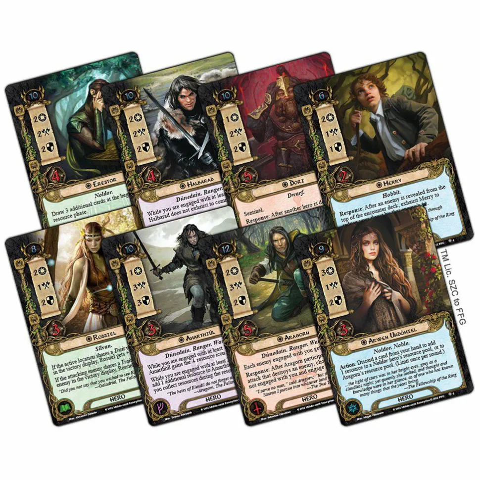 The Lord of the Rings: The Card Game - Angmar Awakened Hero Expansion