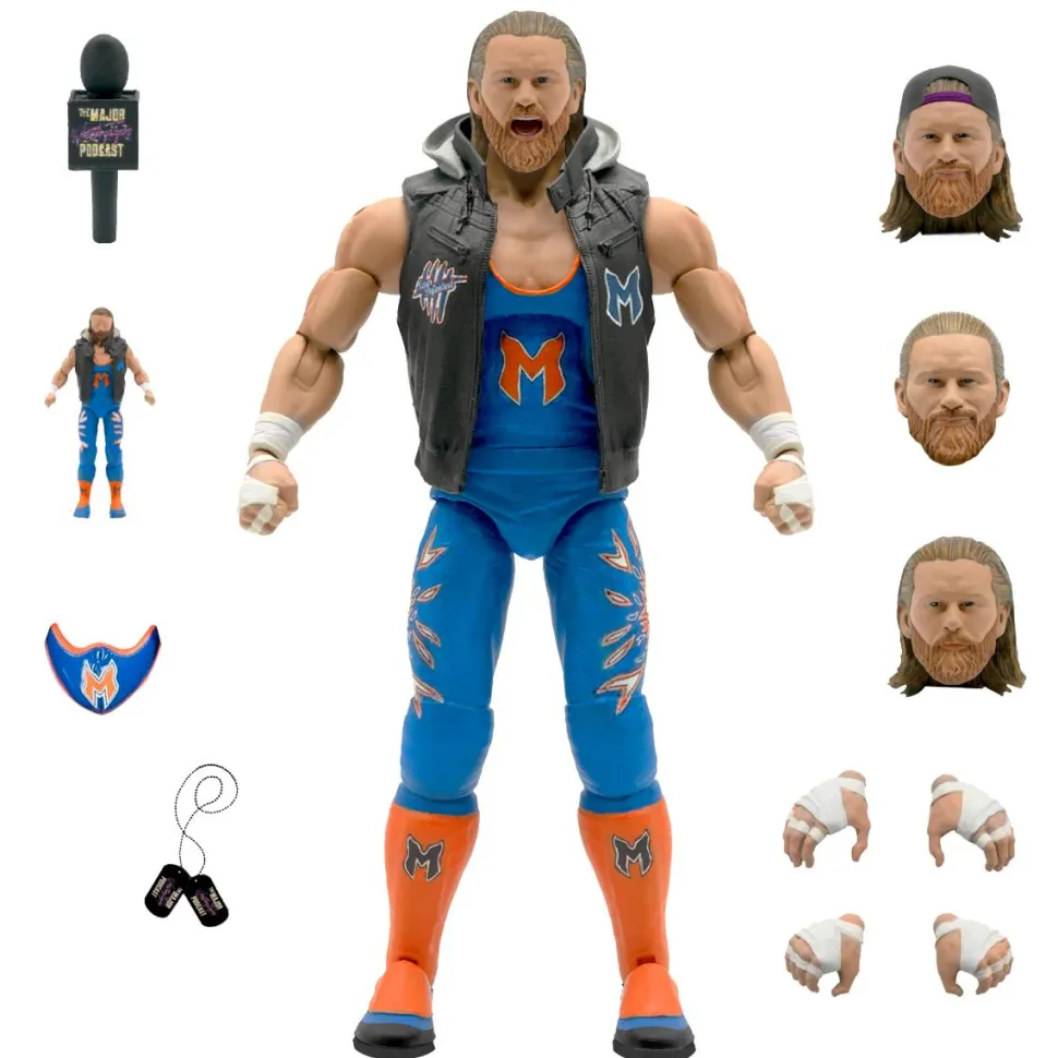 The Major Wrestling Figure Podcast - Brian Myers Ultimates! 7" Scale Action Figure