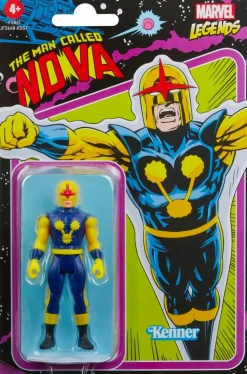 The Man Called Nova - Nova Marvel Legends Retro Kenner 3.75” Action Figure