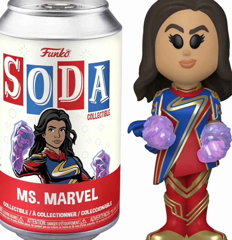 The Marvels (2023) - Ms. Marvel Vinyl SODA Figure in Collector Can