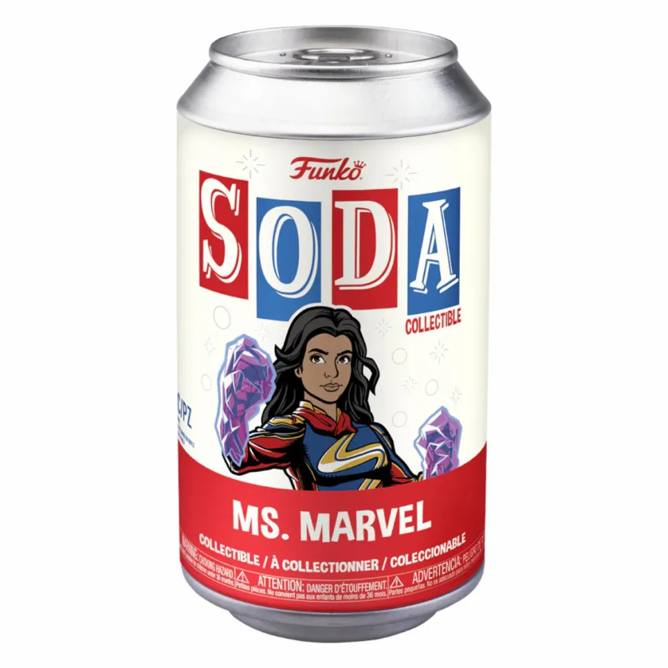 The Marvels (2023) - Ms. Marvel Vinyl SODA Figure in Collector Can