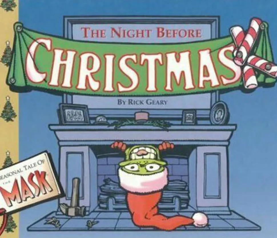 The Mask - The Night Before Christmask Hardcover Book