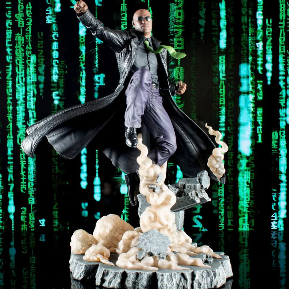 The Matrix - Morpheus Gallery 12" PVC Statue