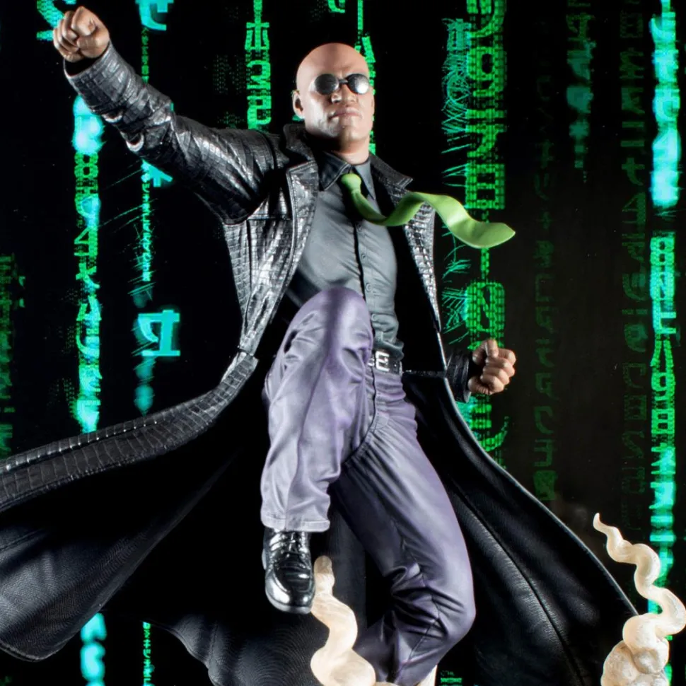 The Matrix - Morpheus Gallery 12" PVC Statue