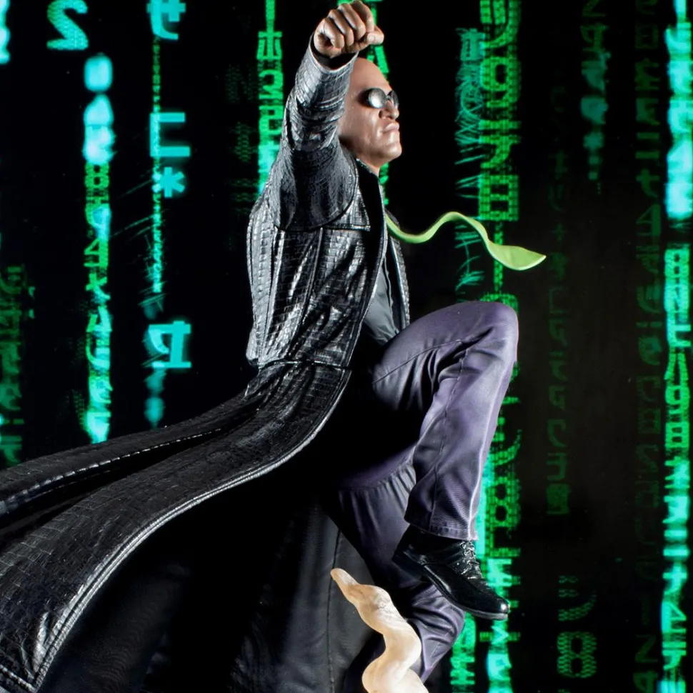 The Matrix - Morpheus Gallery 12" PVC Statue