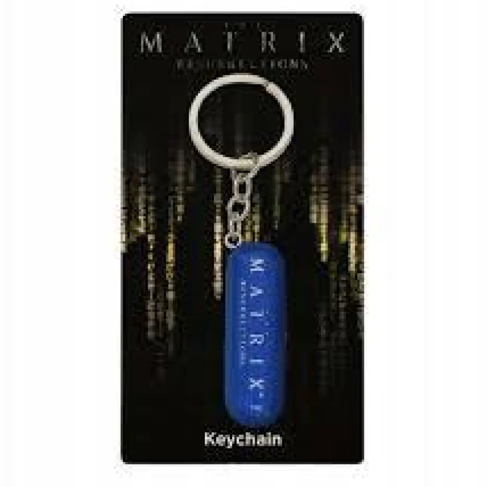 The Matrix Resurrections - Red and Blue Pill 3D Resin Keychain