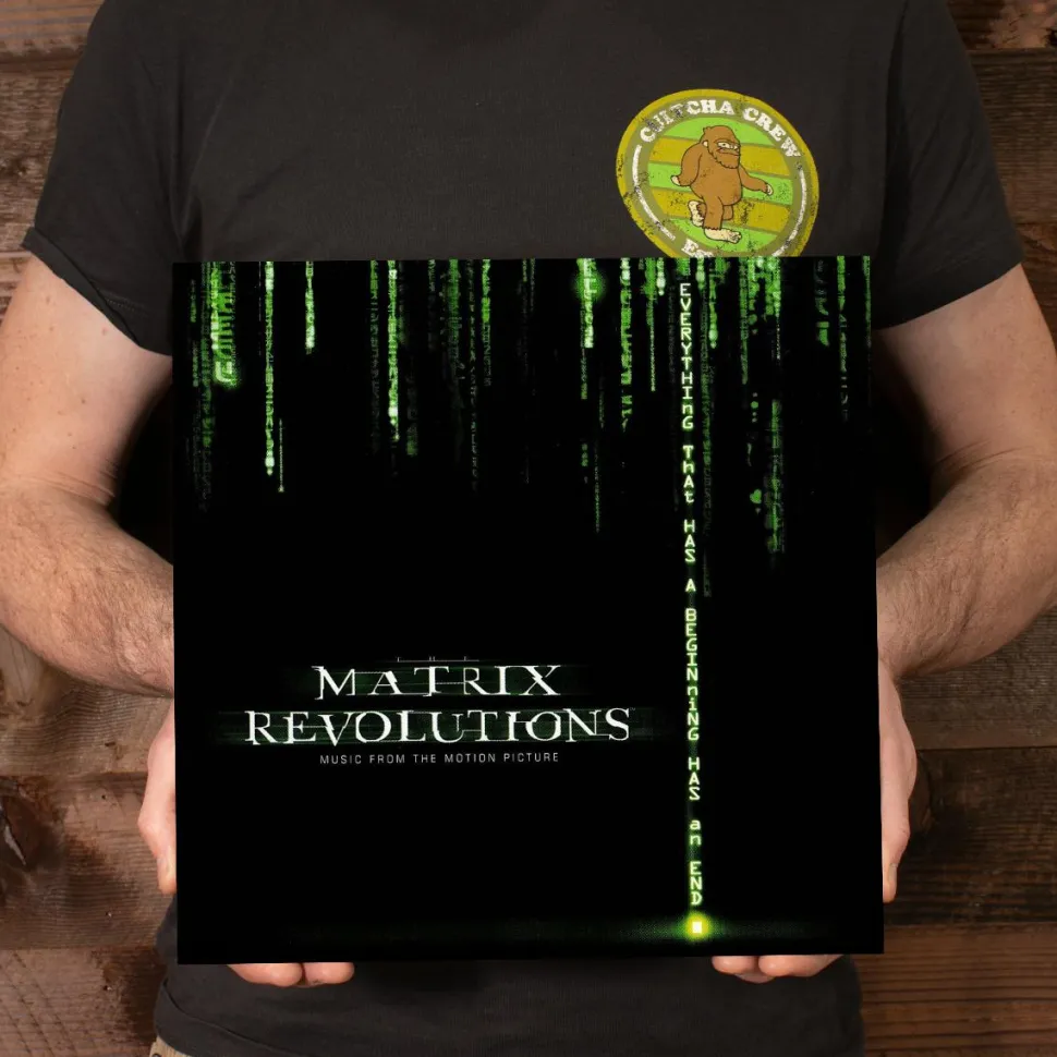 The Matrix Revolutions - Original Motion Picture Soundtrack by Don Davis 2xLP Vinyl Record (2019 Record Store Day Coke Bottle Green Coloured Vinyl)
