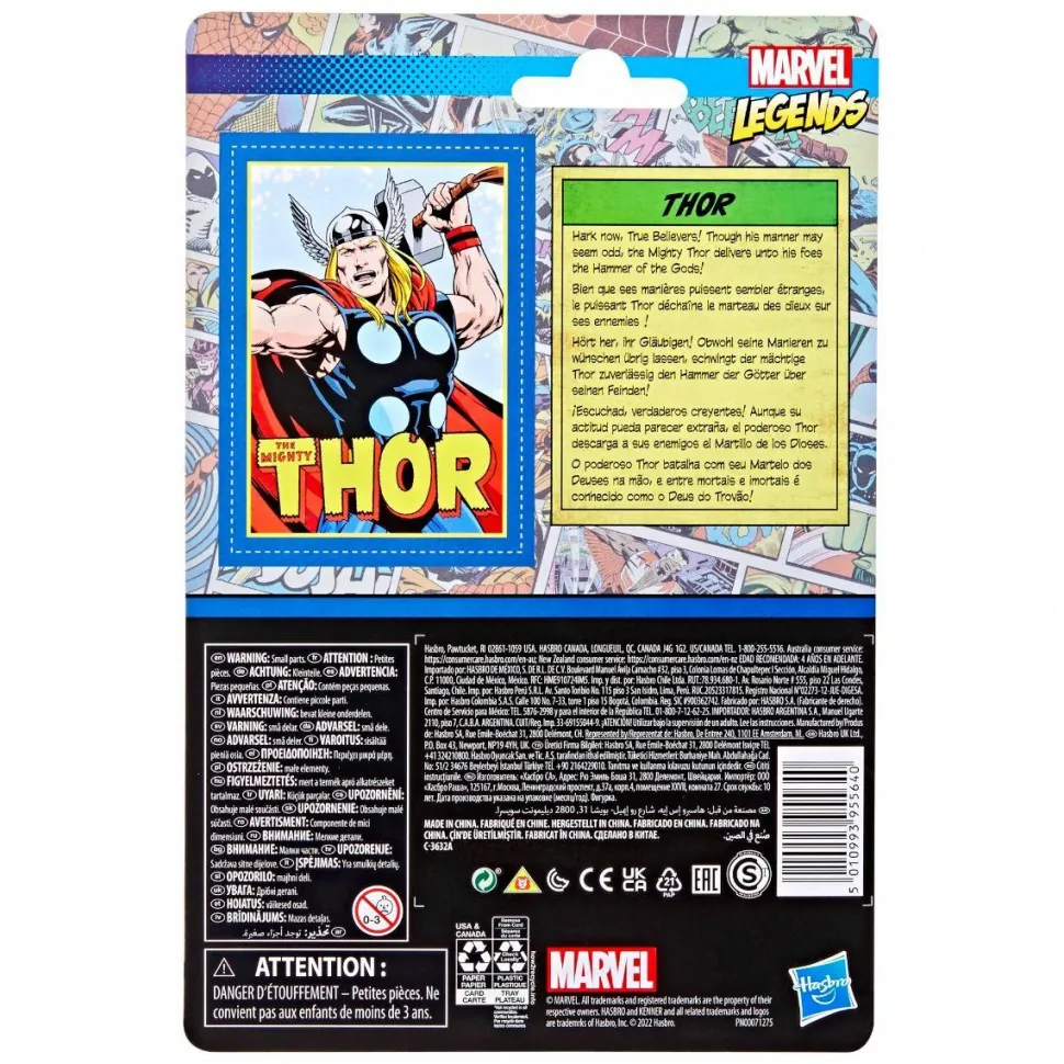 The Mighty Thor - Thor Retro Marvel Legends Kenner 3.75” Action Figure