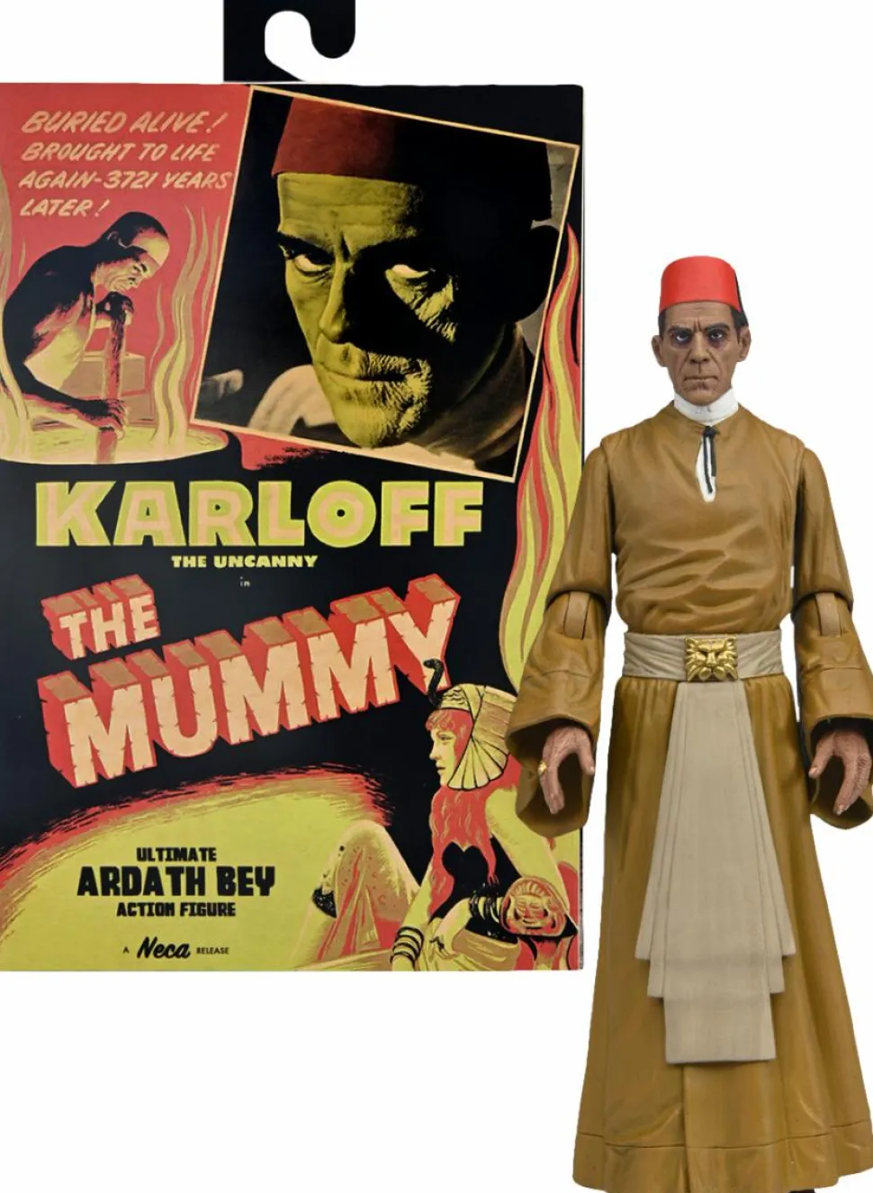 The Mummy (1932) - Boris Karloff as "Ardath Bey" Ultimate 7'' Scale Action Figure