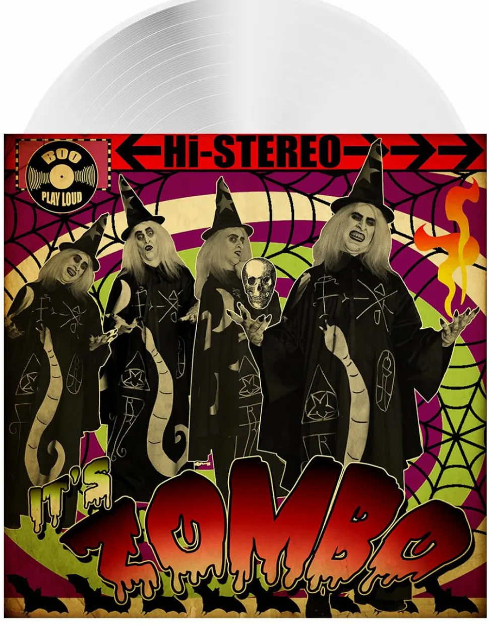The Munsters (2022) - It’s Zombo by Rob Zombie 12” Single Vinyl Record (White Coloured Vinyl)