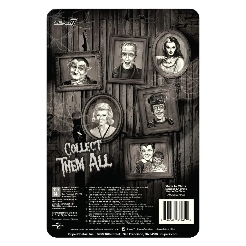 The Munsters - Marilyn Munster (Greyscale) ReAction 3.75" Action Figure