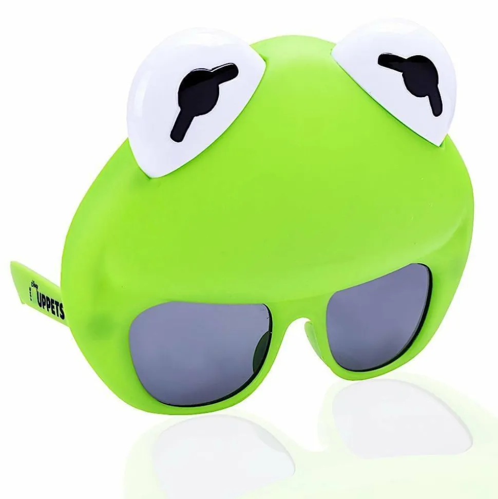 The Muppets - Kermit the Frog Sun-Staches Sunglasses (One Size)