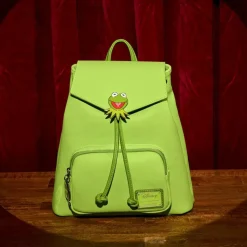The Muppets - Kermit the Frog 11" Faux Leather Mini Backpack