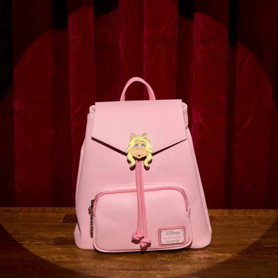 The Muppets - Miss Piggy 11" Faux Leather Mini Backpack