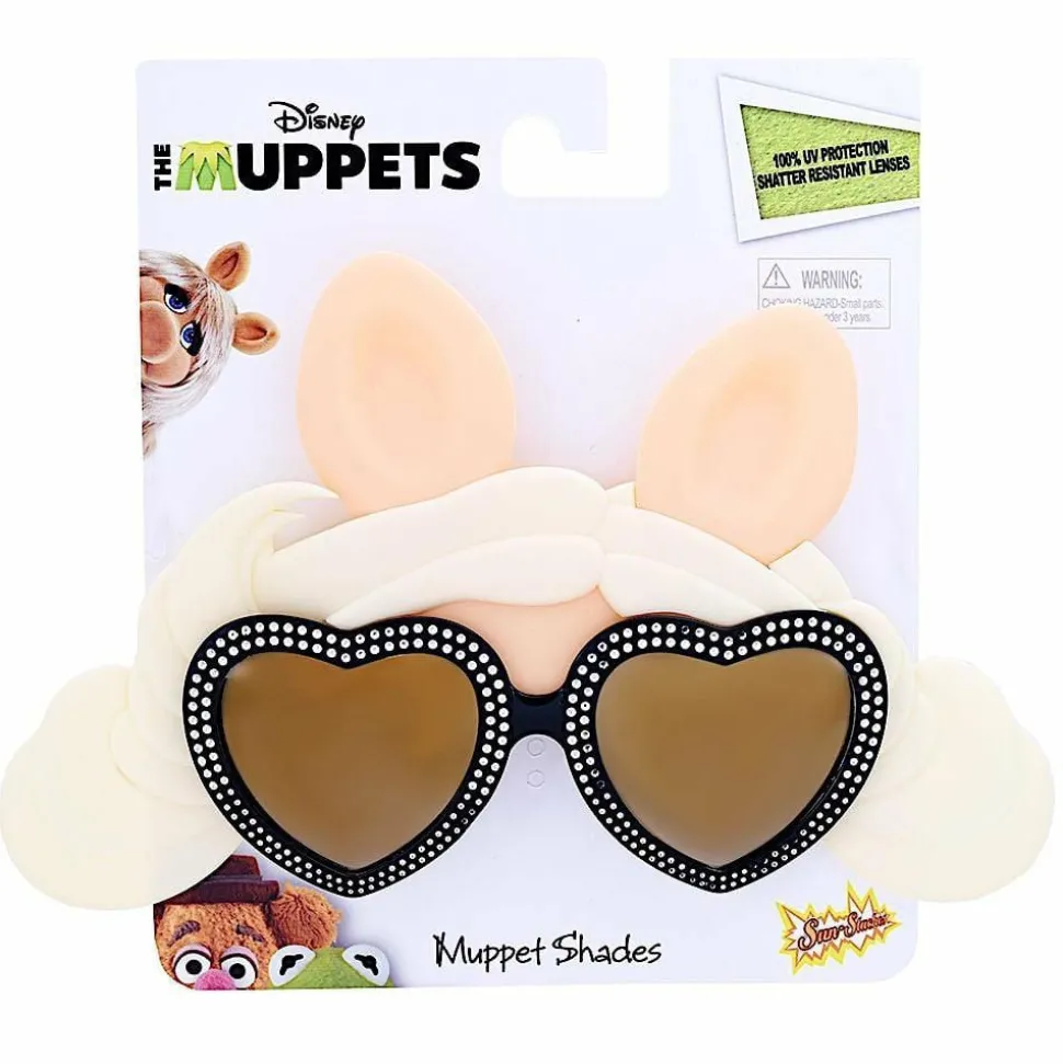 The Muppets - Miss Piggy Sun-Staches Sunglasses (One Size)