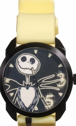 The Nightmare Before Christmas - Jack Skellington Green Silicone Band Watch (One-Size)