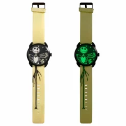 The Nightmare Before Christmas - Jack Skellington Green Silicone Band Watch (One-Size)