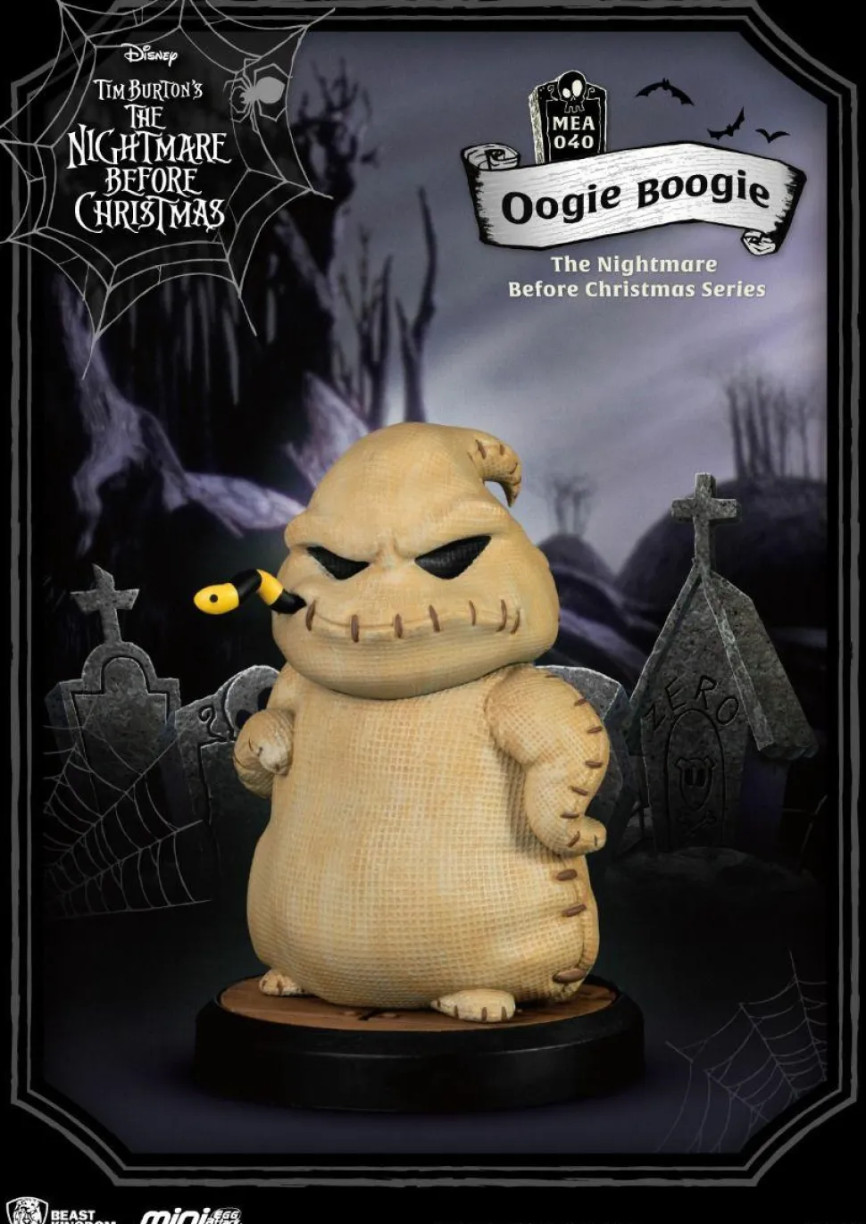 The Nightmare Before Christmas - The Nightmare Before Christmas MEA-040 3” Mini Egg Attack Action Figures (Set of 6)