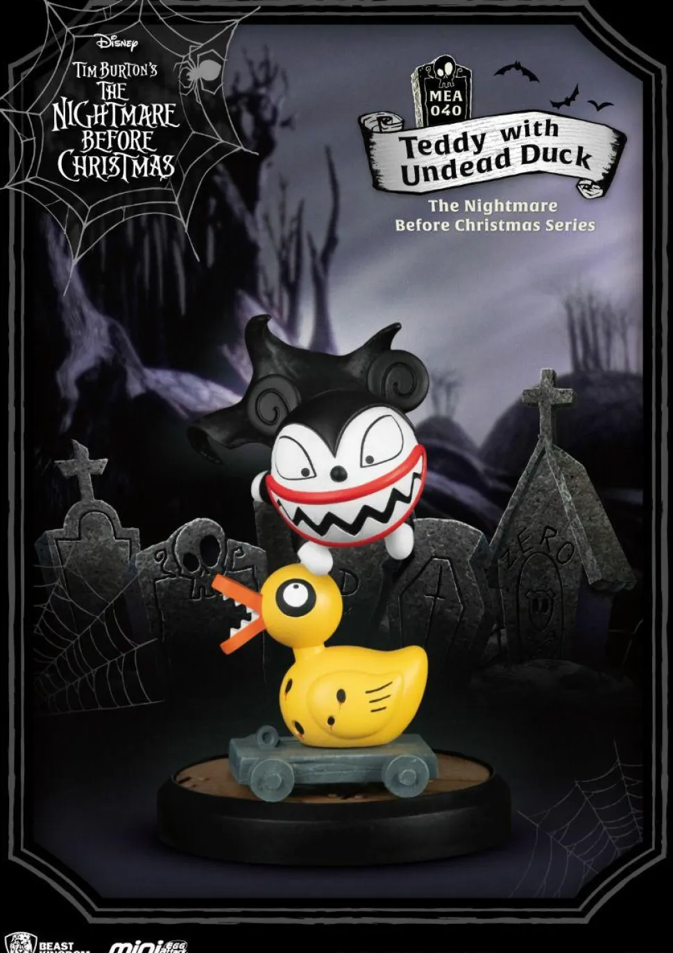 The Nightmare Before Christmas - The Nightmare Before Christmas MEA-040 3” Mini Egg Attack Action Figures (Set of 6)