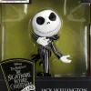 The Nightmare Before Christmas - Jack Skellington Glow-in-the-Dark Metalfigs 4" Die-Cast Figure