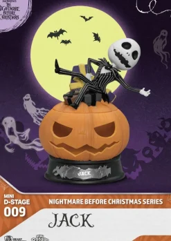 The Nightmare Before Christmas - Jack Skellington MDS-009 Mini D-Stage 3" PVC Diorama Statue