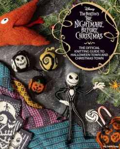 The Nightmare Before Christmas - The Official Knitting Guide to Halloween Town & Christmas Town Hardcover Book