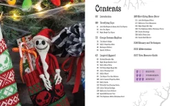 The Nightmare Before Christmas - The Official Knitting Guide to Halloween Town & Christmas Town Hardcover Book