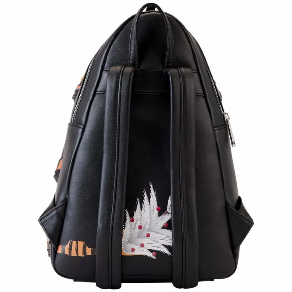 The Nightmare Before Christmas - Tree String Lights Glow in the Dark 13" Faux Leather Mini Backpack