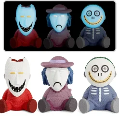 The Nightmare Before Christmas - Lock, Shock, and Barrel Glow-in-the Dark Knit Series 5" Vinyl Figure 3-Pack