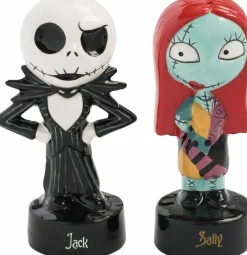The Nightmare Before Christmas - Jack & Sally Sculpted Ceramic Salt & Pepper Shaker 2-Pack